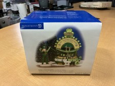 Dept. 56 Lucky's Irish Souvenirs St. Patrick's Day Snow Village 56.55157 -NOB picture