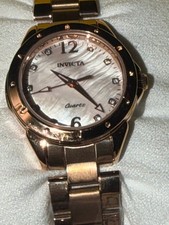 $249 INVICTA CELESTIAL WOMANS watch /Rose Gold -Crystal accented dial 29mm picture