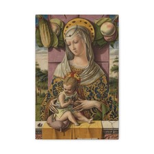 Carlo Crivelli - Madonna and Child - ca. 1480 - Canvas Wall Art picture
