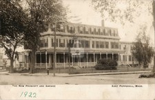 East Pepperell MA MA New Prescott House & Garage Hotel RPPC Postcard COPY picture