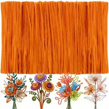 100 Pcs Gold Pipe Cleaners Bulk, No-Shed Fuzzy Sticks for DIY Crafts | Premiu... picture