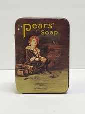 Pears Soap Tin Reproduction Bubbles Lillie Langtry quote Hinged Lid Box vintage picture