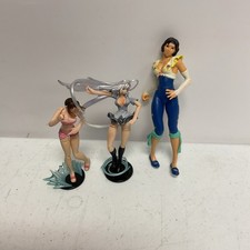 Lot of 3 Misc. Posed Anime Figures (Loose) picture