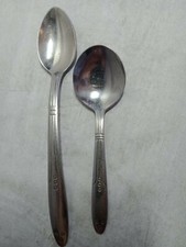2 Vintage Baby Spoons Sanity picture