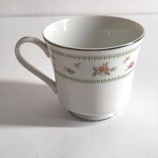 Vintage Abingdon Fine Porcelain China Tea Coffee Cup Pink Roses Japan picture