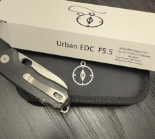 Urban EDC F5.5 / Black G10 Scales / M390 Blade / Lynch Clip / Carried And Cut picture