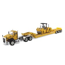 Diecast Masters 1:50 Scale Caterpillar CT660 Day Cab Tractor and XL120 Lowboy picture