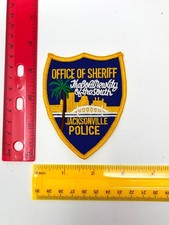 Office of the Sheriff Jacksonville FL Florida Police Embroidered Patch picture