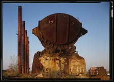 Birmingham Alabama 1900s Tennessee Coal Iron Open Hearth Furnace Ruins picture