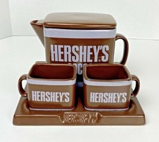Hersey Hot Cocoa Serving Set New In Box, (never used) picture
