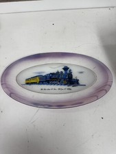 VTG First Santa Fe Train The Cyrus K. Holliday Collectors Plate, Tray or Plate picture
