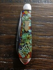Frank Buster Cutlery Fighting Rooster Tennessean 2 Blade Christmas Tree Knife picture
