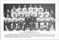 1971-72 Boston Bruins Team Photo - Bobby Orr, Phil Esposito - Vintage  Page picture