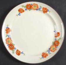Hall Orange Poppy Dinner Plate 7756288 picture
