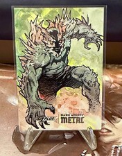 Cryptozoic 2024 Dark Nights Metal 1/1 Doomsday Sketch Hard Signed Auto picture