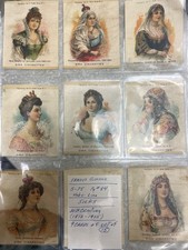 Famous Queens Silk on Paper Nebo-Zira Cigarettes Set of 9 picture
