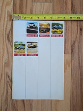 Vintage Mercedes-Benz Sales Brochure Auto Advertising  1972 450SL picture