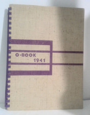 SUPER RARE Signed O-Book 1941 Central High School OMAHA NEBRASKA Yearbook Bin5A picture