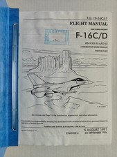 Vintage 1991/1994 Book USAF Series Aircraft F-16C/D Blocks 50 And 52 Wild Weasel picture