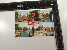 Postcard Multi-view Amsterdam Holland Netherlands  (G)  picture