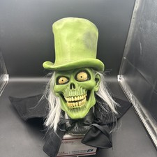 Rare Haunted Mansion Hat Box Ghost Silicone/rubber Display Head  One Of A Kind picture