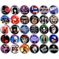 80s Glam Metal Hard Rock Hair Bands 1.25