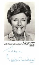 Noele Gordon English Actress Meg Mortimer on Soap Opera Crossroads SIGNED Photo picture
