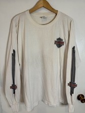 Harley Davidson Men’s XL Vintage Long Sleeve T Shirt 2004 Sandhill Pinehurst NC picture