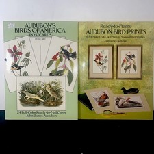 Vtg Audubon’s Birds Of America Post Cards And Bird Prints NEW 24 Cards/6 Prints picture