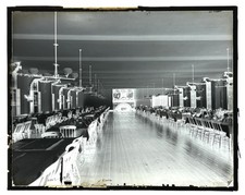 Antique MT KINEO Hotel in Maine at Moosehead Lake Glass Negative picture