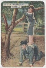 James Stewart + Claudette Colbert 1939 Film Fantasy Game Card - Wonderful #3 picture