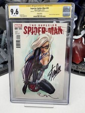 Superior Spider-Man #20B Campbell 1:50 Variant CGC 9.6 SS Campbell & Stan Lee picture