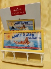 Hallmark 2025 Help Shark Jaws 50th Anniversary Christmas Ornament picture
