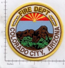 Arizona - Colorado City AZ Fire Dept Patch picture