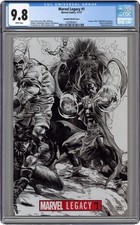 Marvel Legacy 1P Deodato B&W 1:1000 Variant CGC 9.8 2017 1567854011 picture