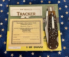 Vintage Remington Silver Bullet 1 Of 5000 R1306SB Lockback “Tracker” Knife picture
