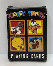 Looney Tunes Playing Cards with Characters ~ Complete Bicycle Deck Vintage 1993 picture