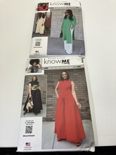 Know Me Sewing Patterns For Women Lot Of 2 ME2046 & ME2082 picture