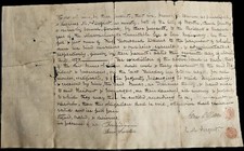 1827 Antique Note For $5000 Mass Ear & Eye Boston - James Dunn - Lucius Sargent picture