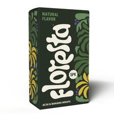Floresta Acai Wraps - Natural Flavor Banana + Acai Blend Wraps. Box of 25 picture