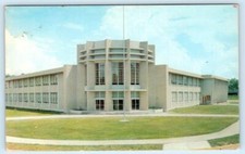HATTIESBURG, Mississippi MS ~ HAWKINS JUNIOR HIGH SCHOOL c1950s  Postcard picture