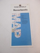 Rand McNally Massachusetts State Highway Travel Road Map-HrcRM picture