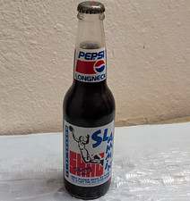 1993 SHAQ ATTAQ PAQ Shaquille O'Neal 1 Pepsi 12 Oz Longneck Bottle Chillin’ picture