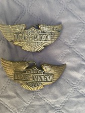 Harley-Davidson Solid Brass Belt Buckles $70 For Both Or $40 Each picture