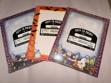 vtg Halloween craft paper picture