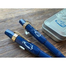 Daikanyama Tsutaya Limited Kaweco Fountain Pen Emperor Penguin Navy Unused picture