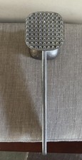Vintage Meat Tenderizer Hammer Mallet Aluminum Pounder Kitchen Tool picture