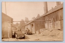 J87/ New Waterford Ohio RPPC Postcard c1910 East Fairfield Coal Mine #1977 picture