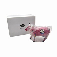 Cow Parade Cowbell 2001 Complete w/ Box & Tag Item #9203 picture