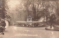 Lover's Lane, Gull Lake MI Michigan RPPC Photo Postcard COPY picture